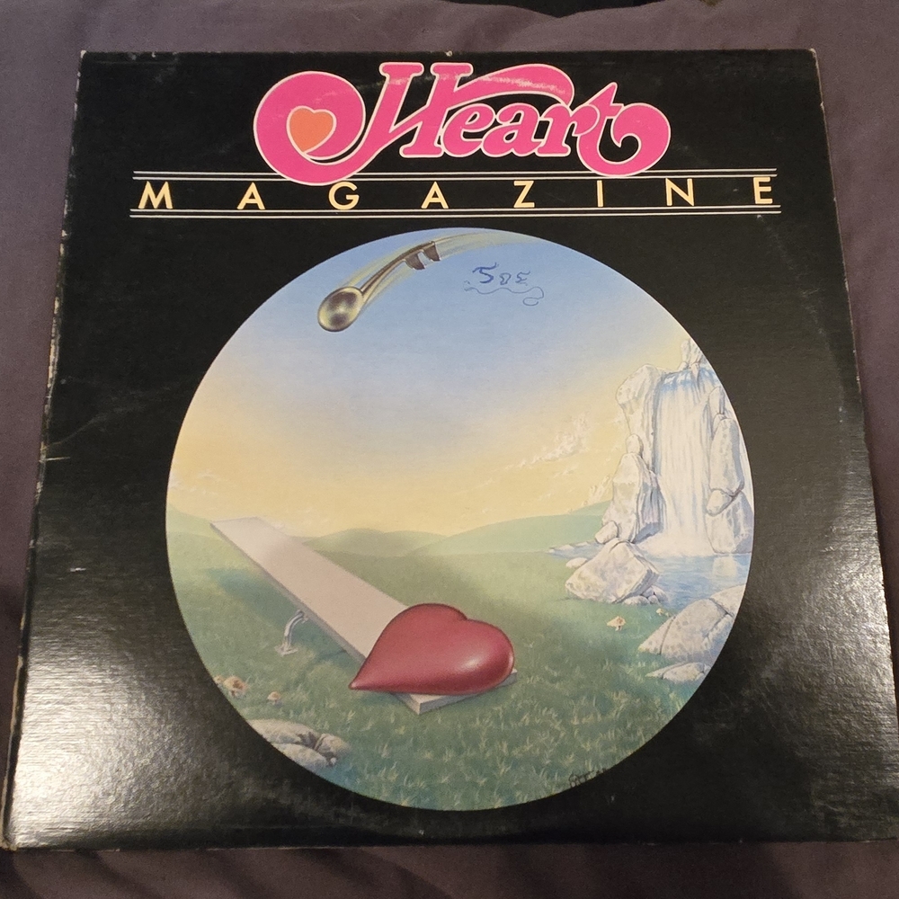 Heart Magazine Vinyl Record